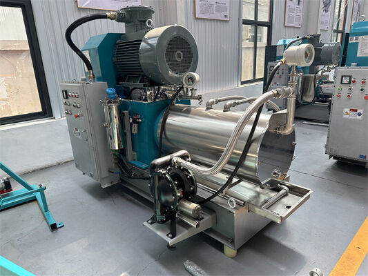 품질 WMS50 타입 핀 타입 진주 밀 수평 30 KW 100-1000kg/H 산업용 공장